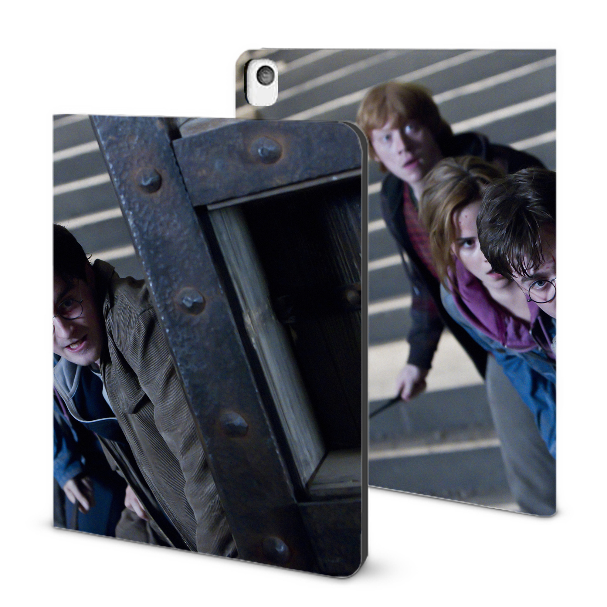 （画像用） Harry Potter ハリー・ポッターシリーズ IPadケース ペンホルダー付き ブックスタイルデザイン